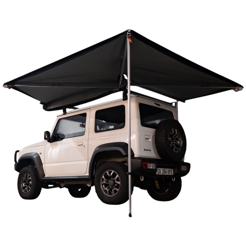 White Jimny with an Alu-Cab 2m 270 Shadow Awning
Camp4x4. camp 4x4, overlanding, camping. Off-road
