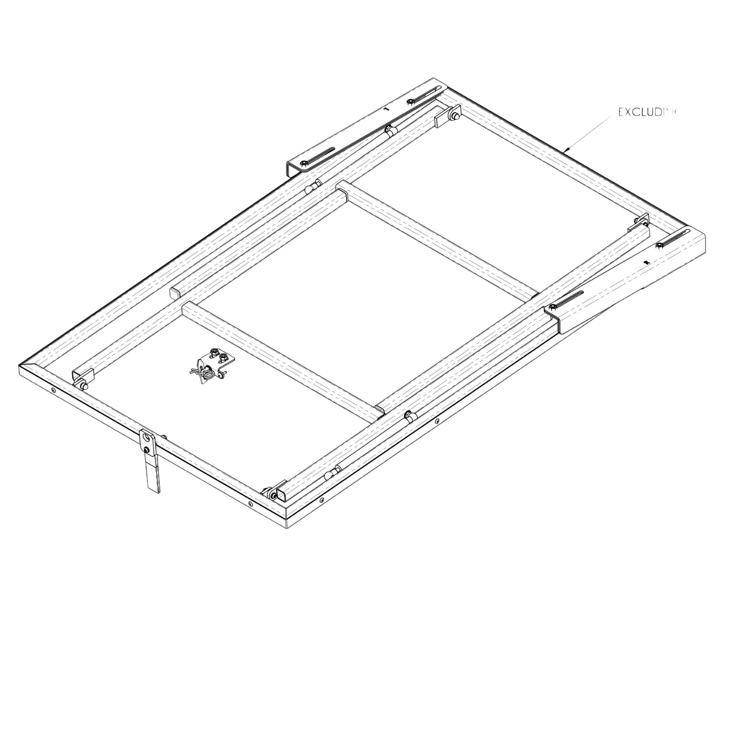 Alu-Cab Canopy Table Slide Bracket
