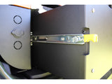 Close up of the Alu-Cab Jimny Drawer System rails, with positions shown for 12V connectors