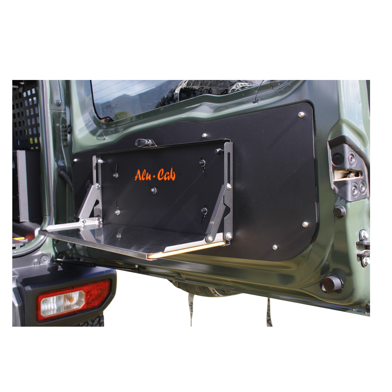 Alu-Cab Jimny Rear Drop-Down Table