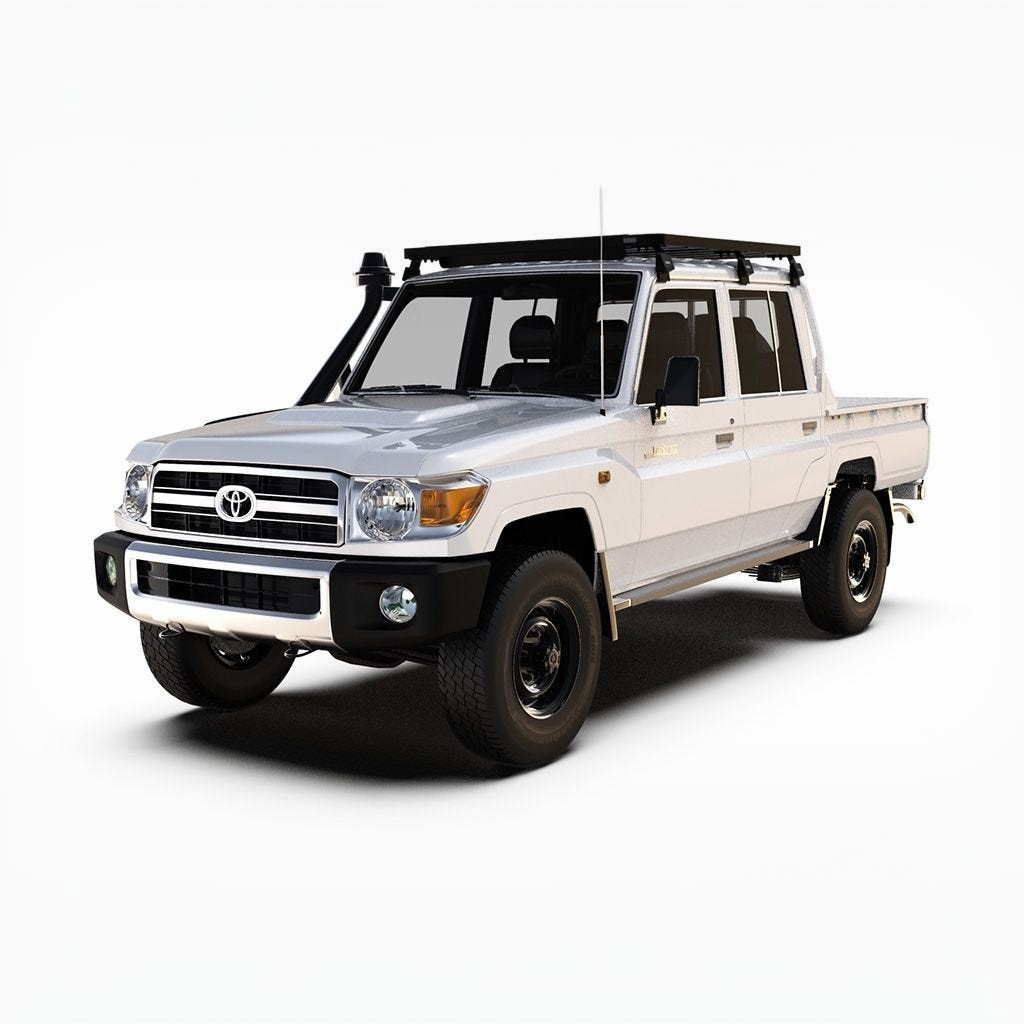 Front Runner Toyota Land Cruiser 79 DC Pickup Slimline II Roof Rack Kit