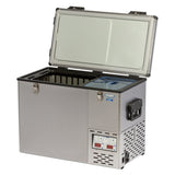 Portable 50ltr National Luna refrigerator. Camp 4x4, Available at Camp4x4. Overlanding Products and fitments. Camping gear 