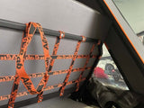 Alu-Cab Gen3.R rooftop tent with a fitted Backrest accessory. camp 4x4